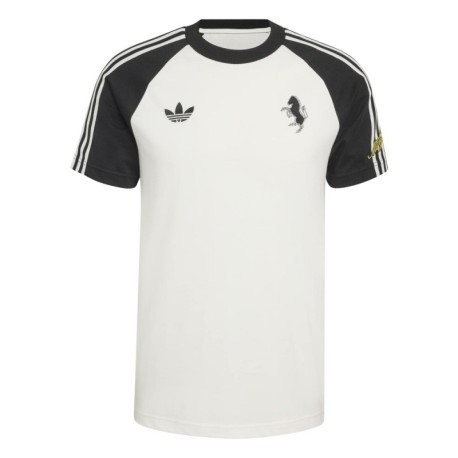 ADIDAS Originals T-Shirt Culture Juve Bianco Nero Uomo