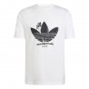 ADIDAS ORIGINALS T-Shirt Culture Juve Trefoil Bianco Nero Uomo
