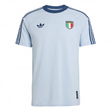 ADIDAS Originals T-Shirt Italia Culture Blu Uomo