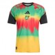 ADIDAS T-Shirt Pre Match Jamaica Oro Verde Red Uomo