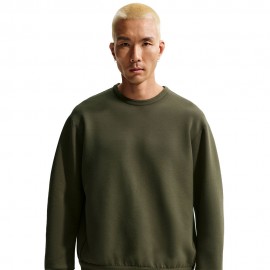 Nike 24.7 Impossiblysoft Felpa Palestra Girocollo Verde Uomo