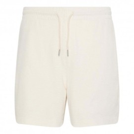 Calvin Klein Shorts Waffle Bianco Uomo