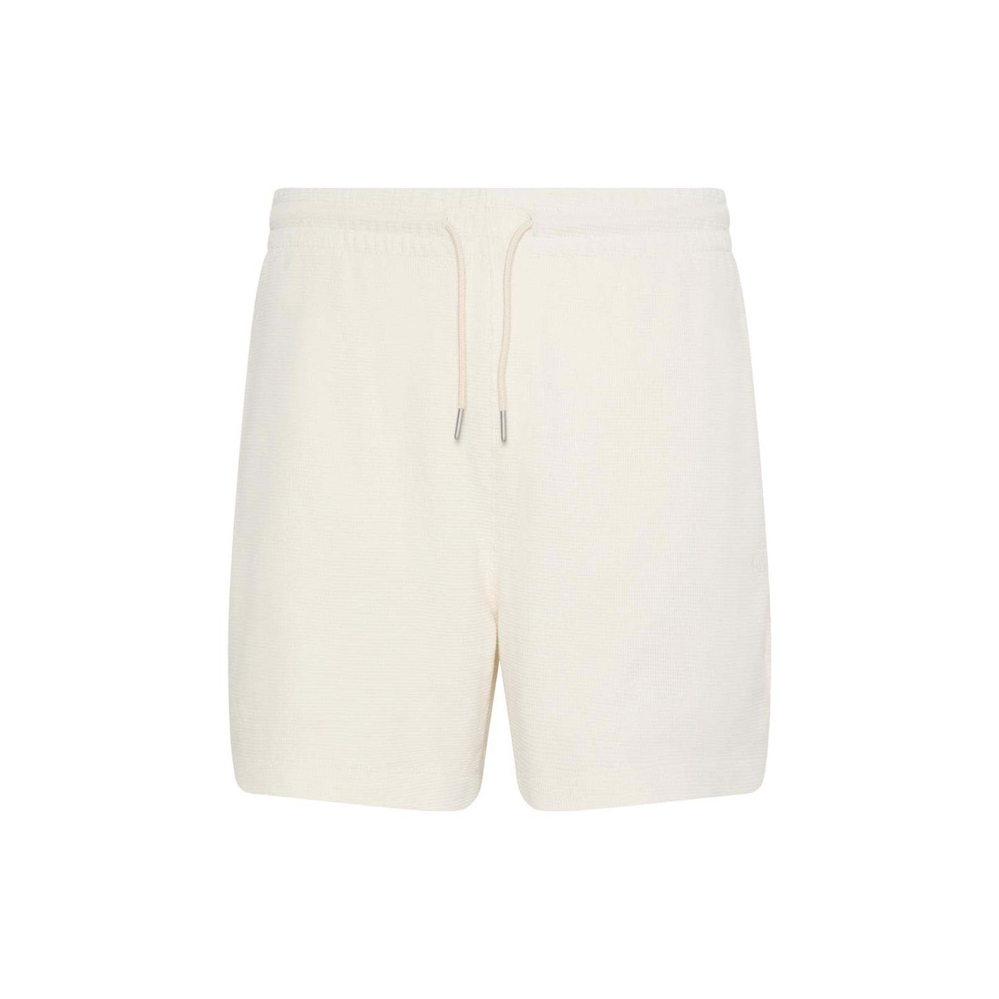 Calvin Klein Uomo Bianco - Pantaloncino Waffle In Cotone - Tops - S - Immagine 2