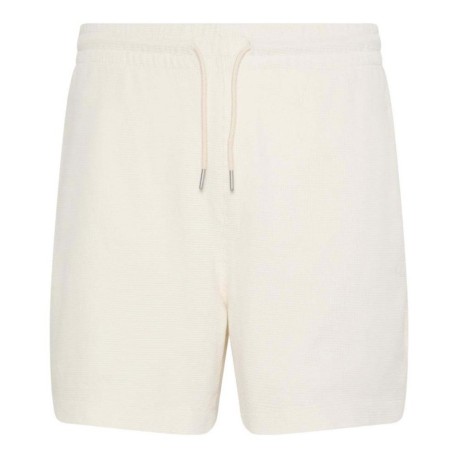 Calvin Klein Shorts Waffle Bianco Uomo