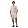 Calvin Klein Shorts Waffle Bianco Uomo