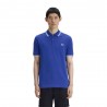 Fred Perry Polo Righe Azzurro  Uomo