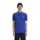 Fred Perry Polo Righe Azzurro  Uomo