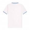 Fred Perry Polo Righe Bianco Uomo