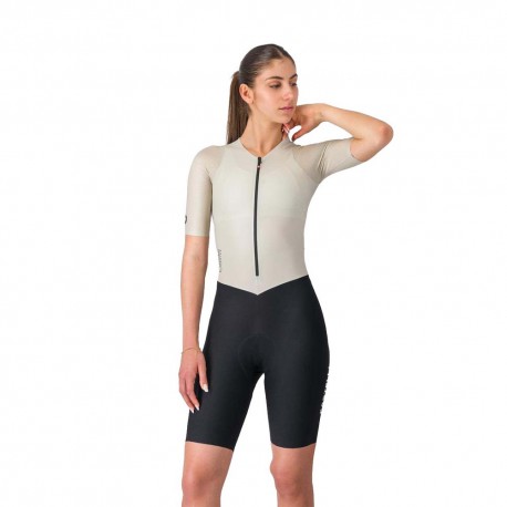 Castelli Body Ciclismo Movement Argento Moon Nero Donna