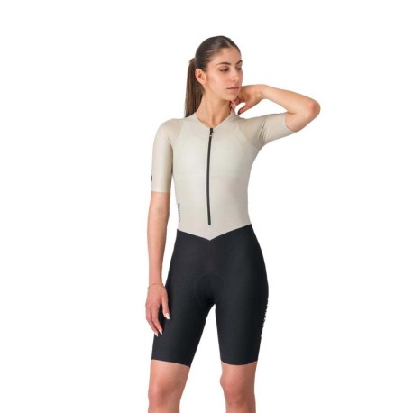 Castelli Body Ciclismo Movement Argento Moon Nero Donna