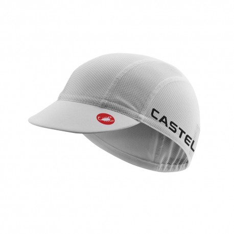 Castelli Cappello Sottocasco Bici Bici Bici A C 3 Cycling Bianco Uomo