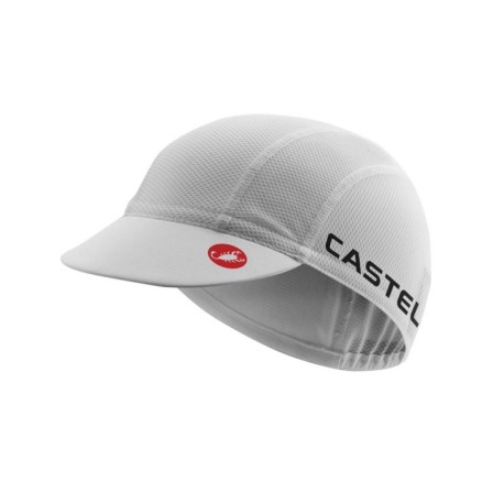 Castelli Cappello Sottocasco Bici Bici Bici A C 3 Cycling Bianco Uomo
