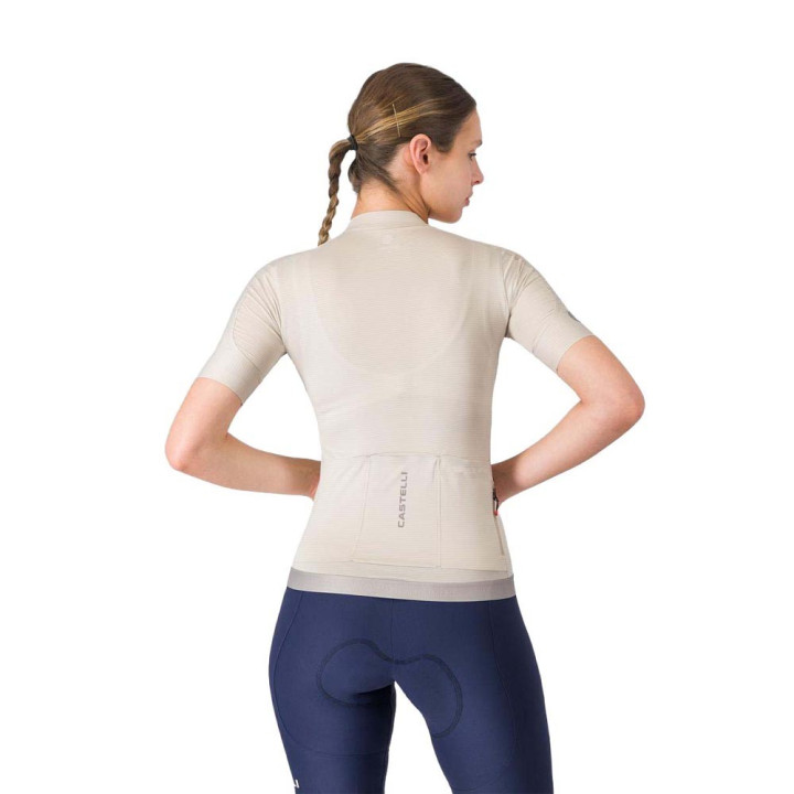 Castelli Maglia Ciclismo Espresso 2 Argento Moon Donna