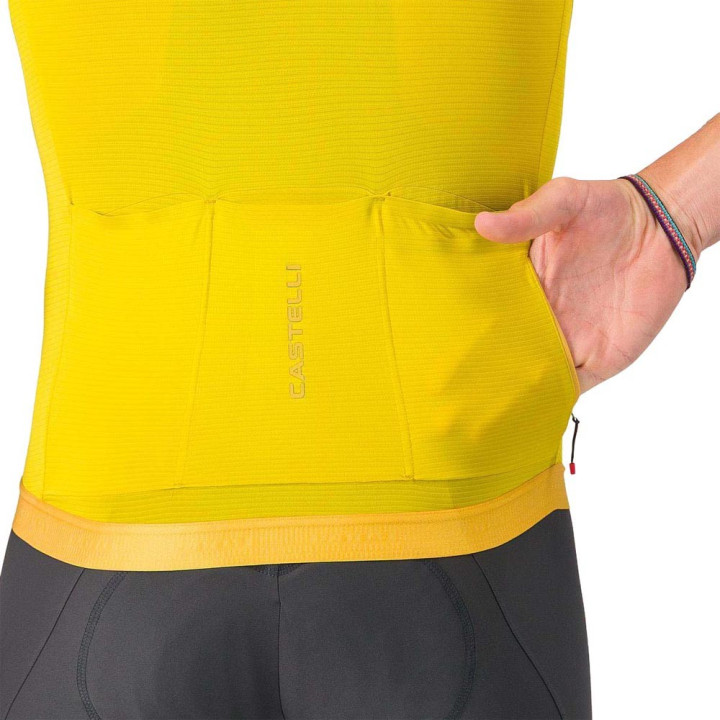 Castelli Maglia Ciclismo Espresso 2 Mango Mojito Uomo