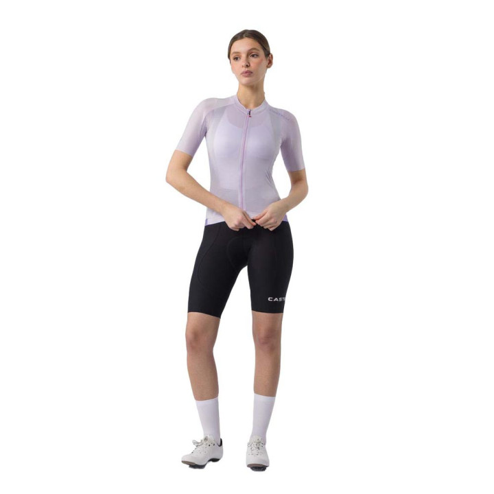 Castelli Maglia Ciclismo Espresso 2 Purple Mist Donna