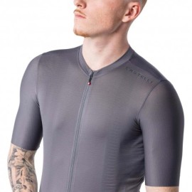 Castelli Maglia Ciclismo Espresso 2 Smoky Gray Uomo