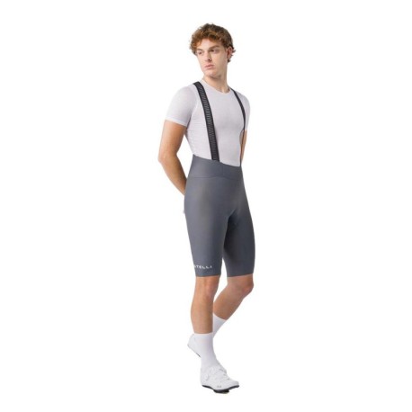 Castelli Salopette Ciclismo Espresso 2 Smoky Gray Uomo