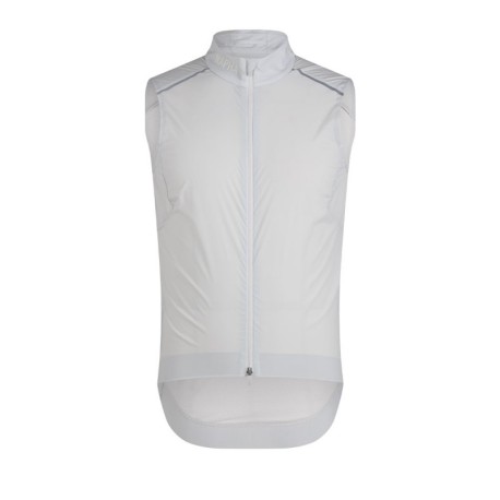 Rapha Gilet Ciclismo Pro Team Argento Bianco Uomo