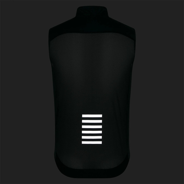 Rapha Gilet Ciclismo Pro Team Nero Argento Uomo