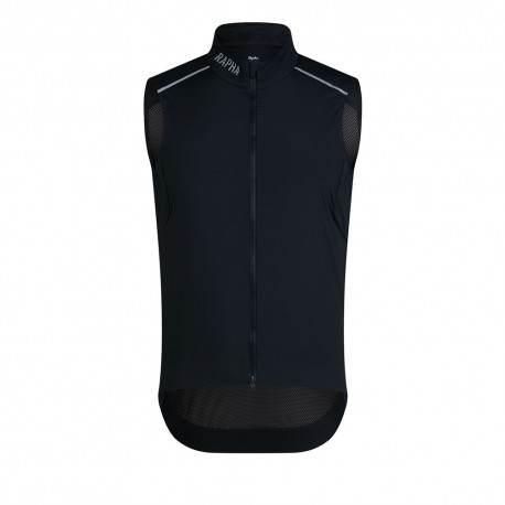 Rapha Gilet Ciclismo Pro Team Nero Argento Uomo