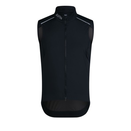 Rapha Gilet Ciclismo Pro Team Nero Argento Uomo