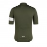Rapha Maglia Ciclismo Core Jersey Dark Verde Bianco Uomo