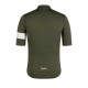 Rapha Maglia Ciclismo Core Jersey Dark Verde Bianco Uomo