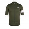 Rapha Maglia Ciclismo Core Jersey Dark Verde Bianco Uomo