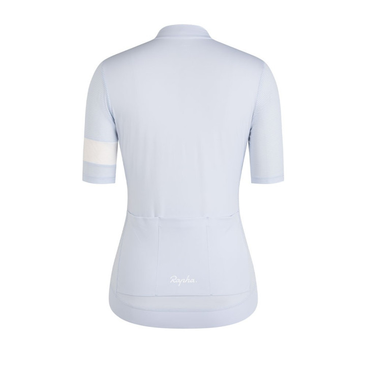 Rapha Maglia Ciclismo Core Lightweight Ice Bianco Donna
