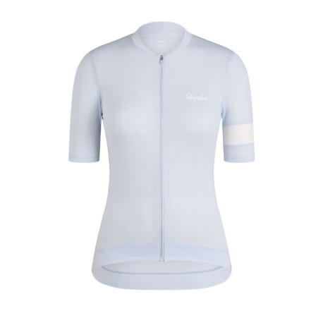 Rapha Maglia Ciclismo Core Lightweight Ice Bianco Donna