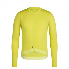 Rapha Maglia Ciclismo Ls Pro Team Lightweight Chartreuse Bianco Uomo
