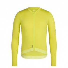 Rapha Maglia Ciclismo Ls Pro Team Lightweight Chartreuse Bianco Uomo