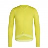 Rapha Maglia Ciclismo Ls Pro Team Lightweight Chartreuse Bianco Uomo