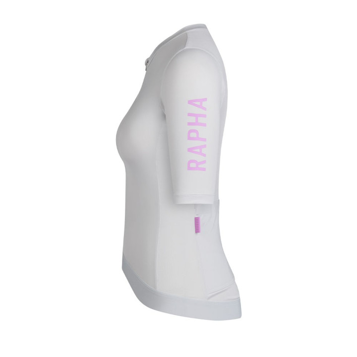 Rapha Maglia Ciclismo Pro Team Training Argento Quartz Donna