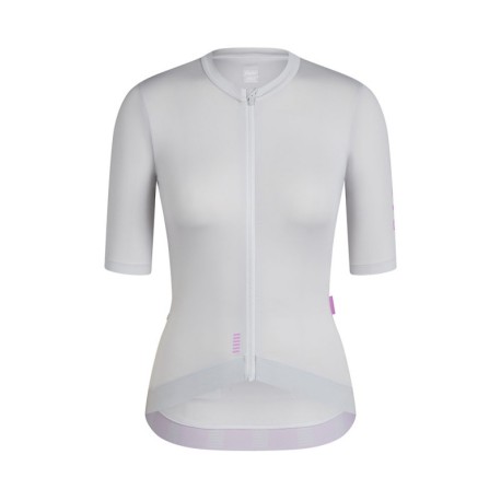 Rapha Maglia Ciclismo Pro Team Training Argento Quartz Donna