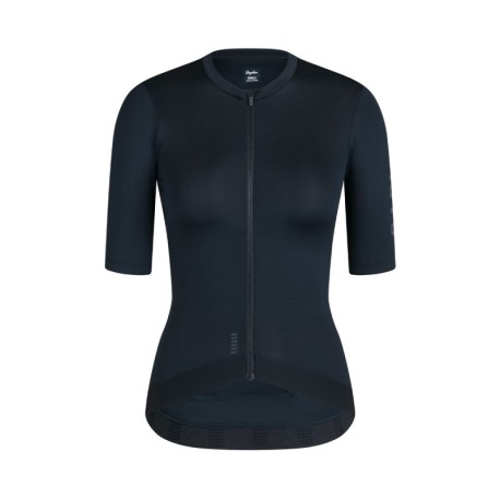 Rapha Maglia Ciclismo Pro Team Training Carbon Navy Donna