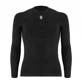 Silverskin Maglia Ciclismo Ml Warm G C Antracite Uomo