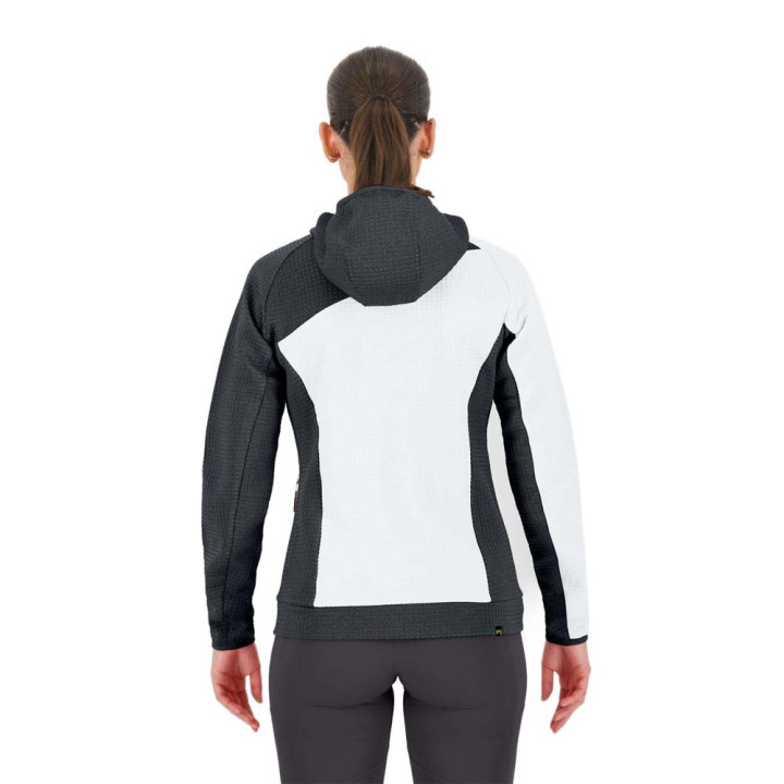 Karpos Felpa In Pile Averau Bright Bianco Vulcan Donna