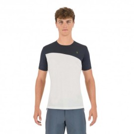 Karpos T-Shirt Trekking Averau Bright Bianco Vulcan Uomo