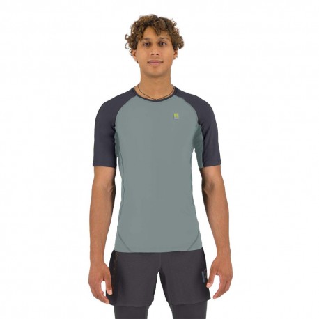 Karpos T-Shirt Trekking Lavaredo Abyss Woodl Gray Uomo