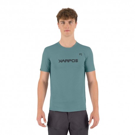 Karpos T-Shirt Trekking Loma Evo Mineral Blue Uomo