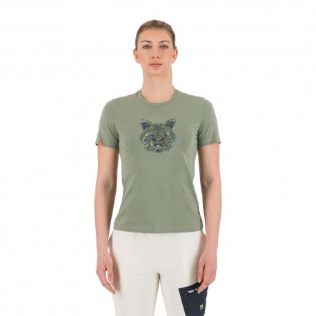 Karpos T-Shirt Trekking Wild Animals Sea Spray Donna