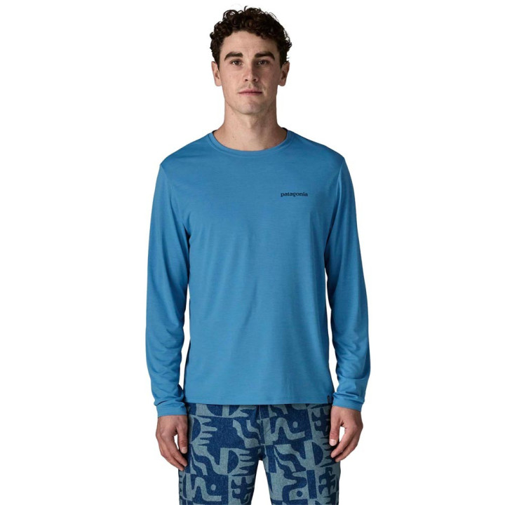 Patagonia Maglia Trekking Cap Cool Daily Graphic Boardshort Logo Uomo