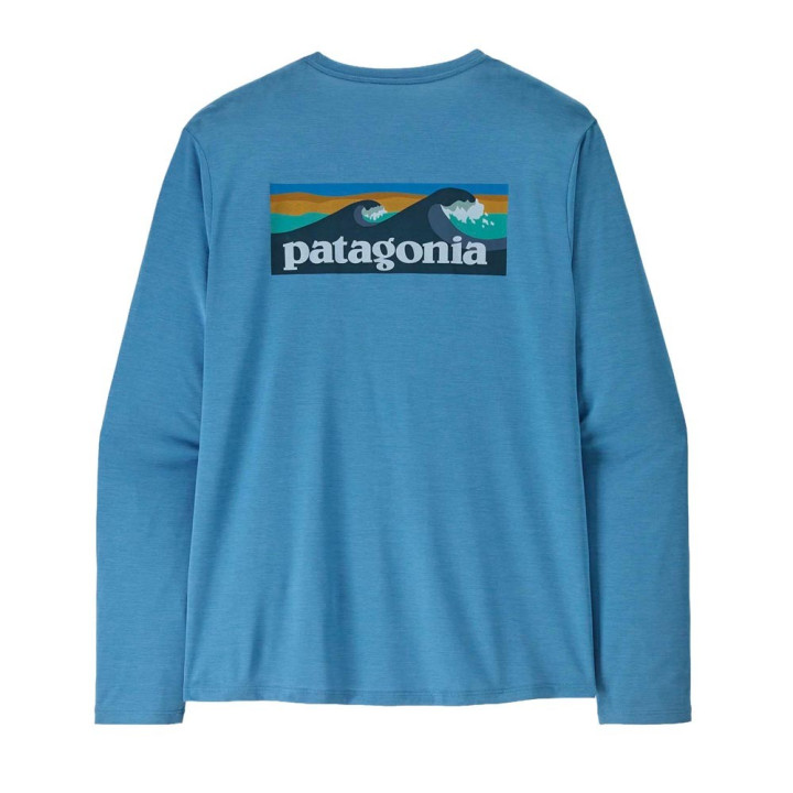 Patagonia Maglia Trekking Cap Cool Daily Graphic Boardshort Logo Uomo