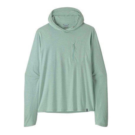 Patagonia Maglia Trekking Cap Cool Sun Hoody Thermal Blue Uomo