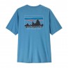 Patagonia T-Shirt Trekking Cap Cool Daily 73 Skyline Uomo