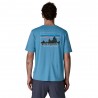 Patagonia T-Shirt Trekking Cap Cool Daily 73 Skyline Uomo