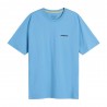 Patagonia T-Shirt Trekking P-6 Logo Shore Blue Uomo