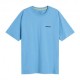 Patagonia T-Shirt Trekking P-6 Logo Shore Blue Uomo