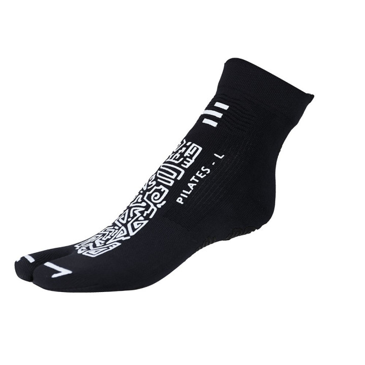 R-Evenge Calze Da Pilates 1 Finger New Nero/Bianco Unisex
